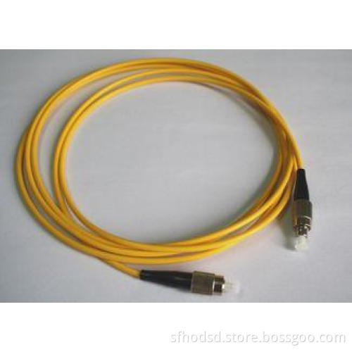 OFNP Plastic Optical Fiber Patch Cord For Industrial , 1m 2